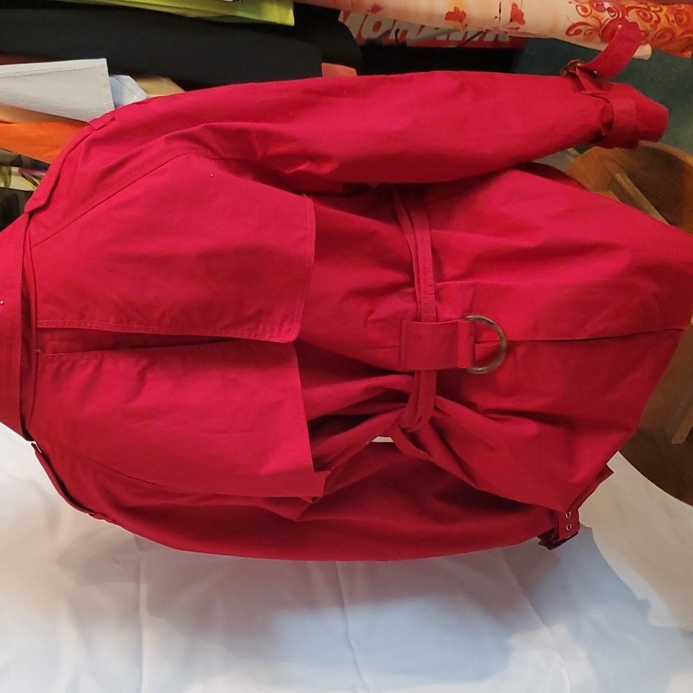 Red Rain Jacket - image 8